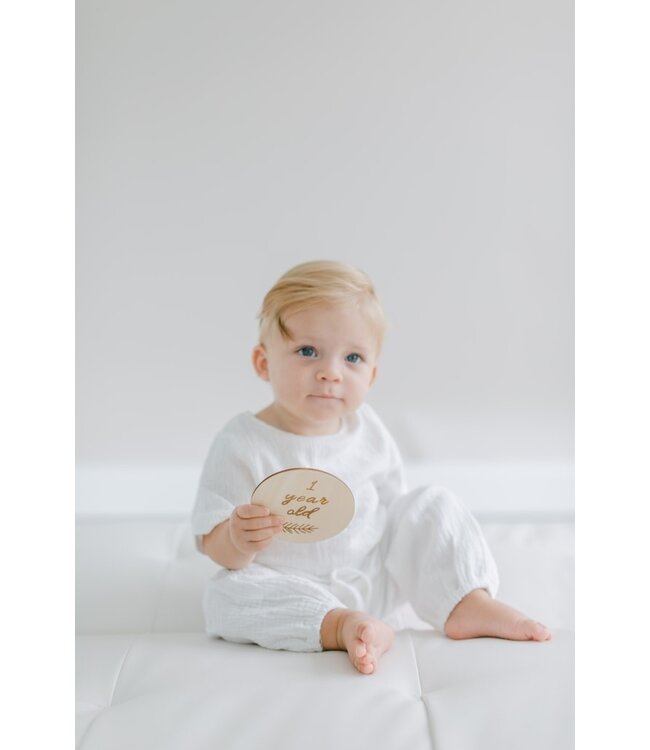 Baby Milestone Cards - Sold as Set