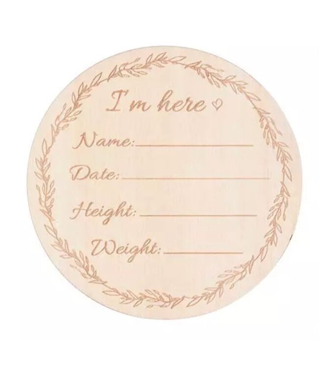 Baby Milestone Cards - Sold as Set