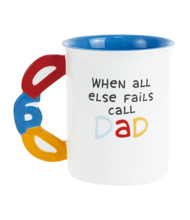 Sculpted Dad Tape Mug
