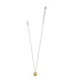 BRIGHTON Precious Heart Two Tone Petite Necklace