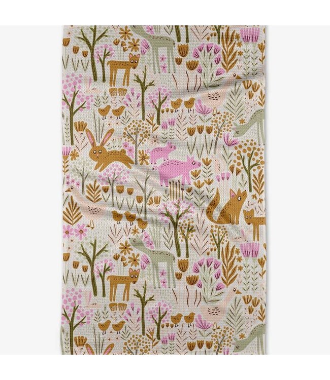 GEOMETRY Spring Tea Towels