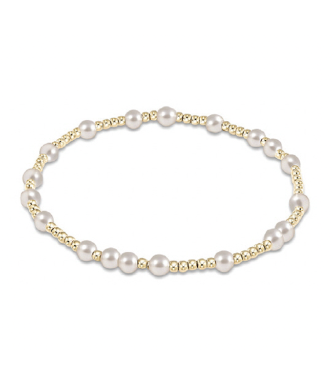 ENEWTON Hope Unwritten 4MM Bead Bracelet - Pearl