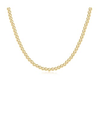 ENEWTON 15" Choker Classic Gold 4mm Bead