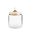 MACKENZIE CHILDS Rosy Check Kitchen Canister