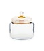 MACKENZIE CHILDS Rosy Check Kitchen Canister