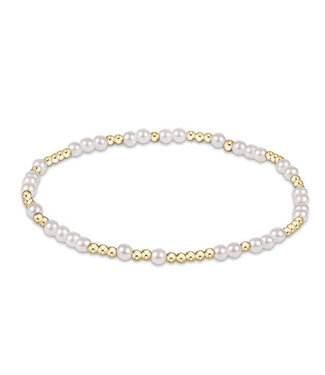 ENEWTON Enewton Extends - Hope Unwritten 3MM Bead Bracelet - Pearl