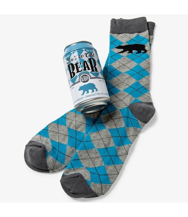 HATLEY LITTLE BLUE HOUSE INC. Men's Beer Can Socks