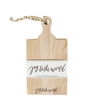 Mini Paulownia Boards - Joy To The World