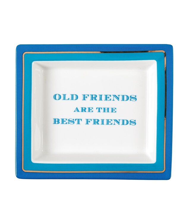 Wise Sayings "Old Friends are the Best Friends" Desk Tray in Gift Box