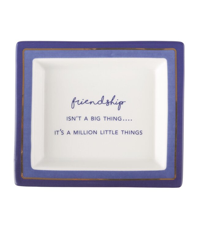 Wise Sayings Friendship Isn’t a Big Thing Desk Tray in Gift Box