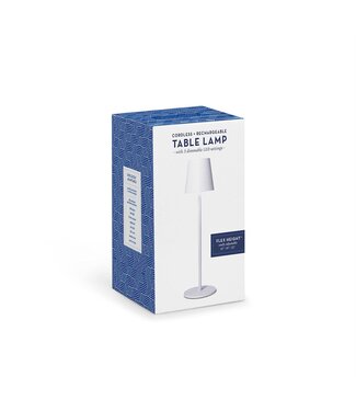LED Cordless Table Lamp Adjustable 3 Heights in Gift Box