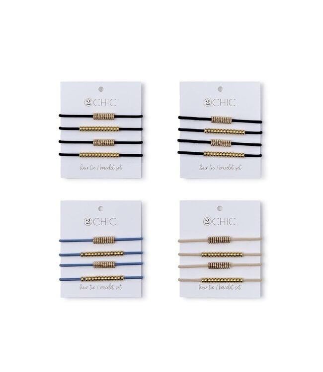 Gold Rush Elastic Hair Tie Bracelet