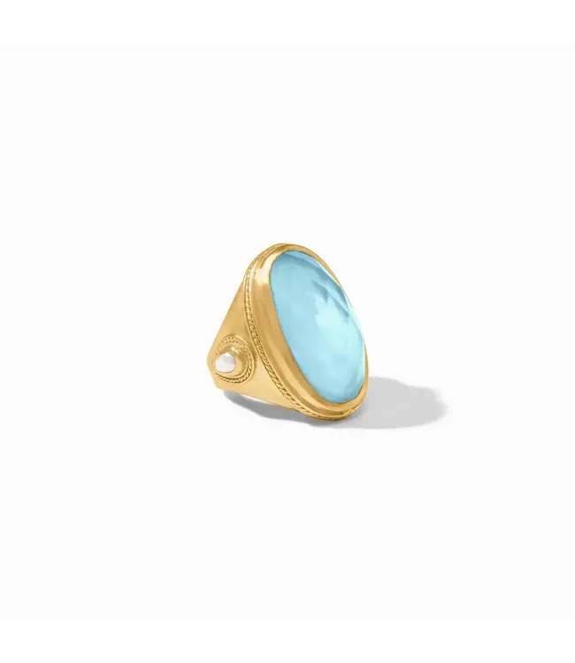 JULIE VOS Cannes Statement Ring Gold
