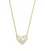 KENDRA SCOTT Ari Heart Short Pendant Necklace