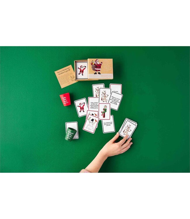 Christmas Card Drinking Game Amber Marie and Company