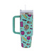 30 Oz. Tumbler With Straw and Handle