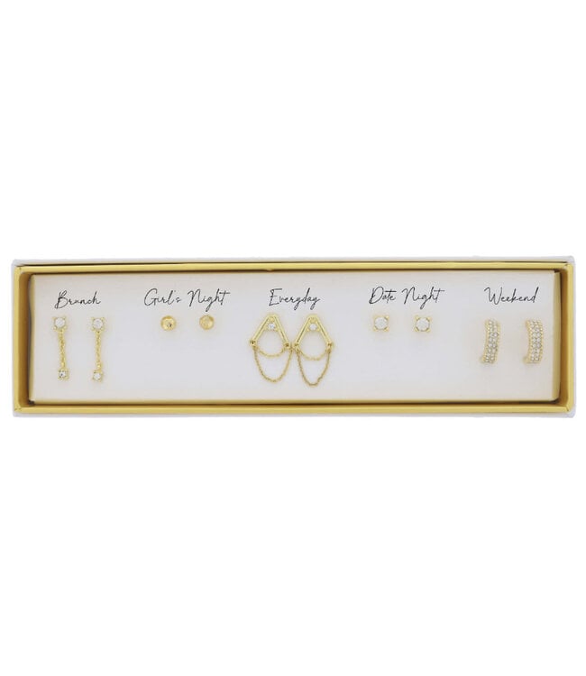 Five For Me! Set Earrings