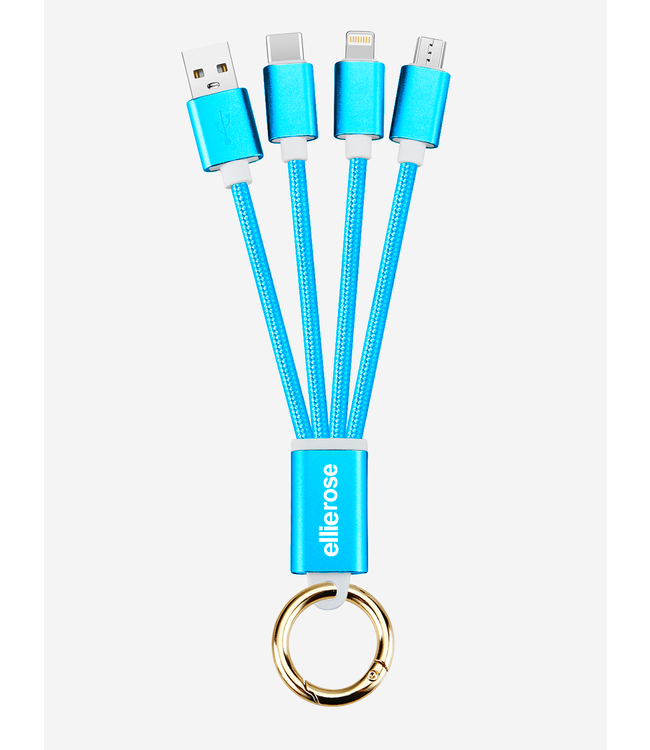 3-in-1 Charging Cable Keychain
