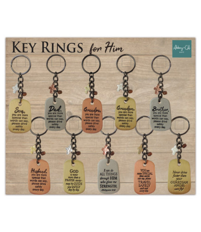 Key Rings for Him