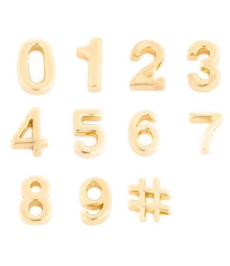 Luxe Charm Bar Number