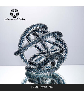 7.9" - Glass Knot