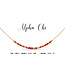 DOT & DASH Alpha Chi Necklace