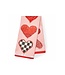 MACKENZIE CHILDS Heart Dish Towel