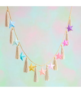 GLITTERVILLE Rainbow Star Garland