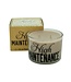 TYLER CANDLES 16oz Stature Candle  Black on Clear Glass