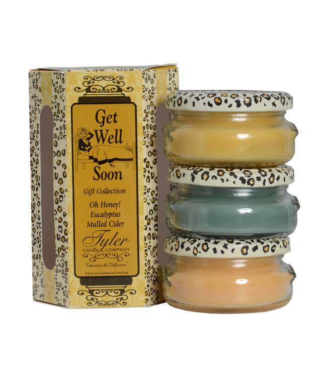 TYLER CANDLES Get Well Soon Gift Set