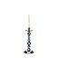 MACKENZIE CHILDS Royal Check Candlestick