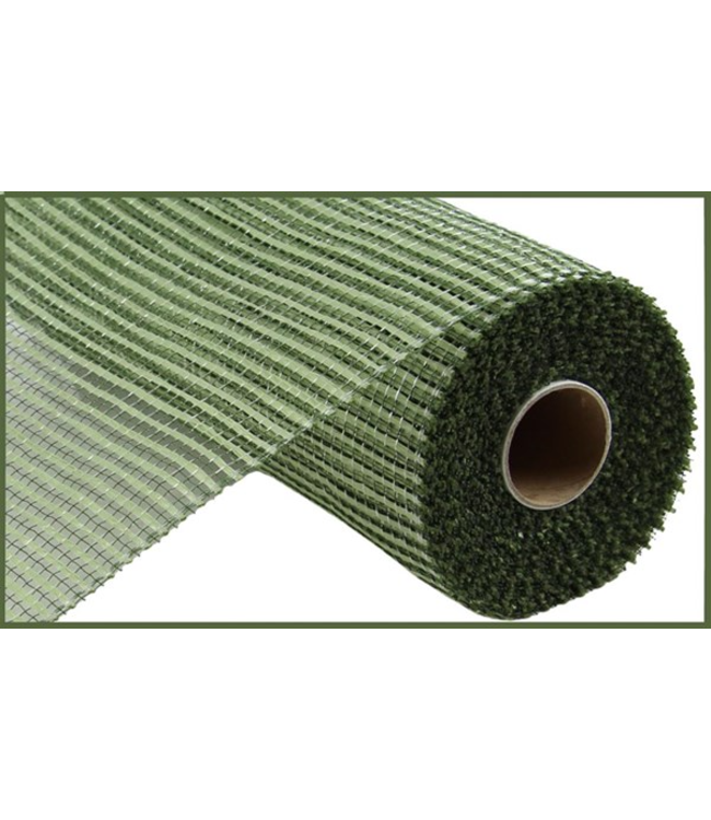 10"X10yd Horizontal Wide Stripe Mesh Ribbon