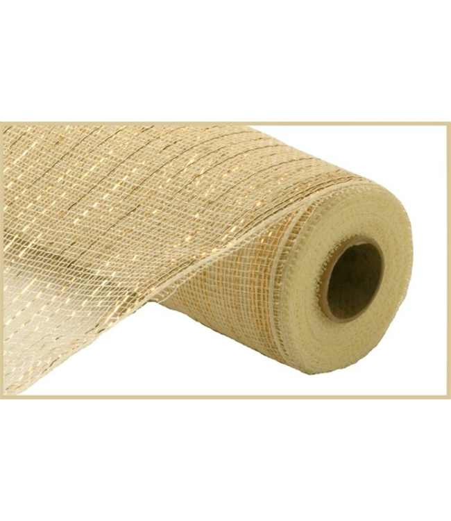 10.25"X10yd Metallic Mesh Ribbon