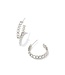 KENDRA SCOTT Cailin Crystal Hoop Earrings