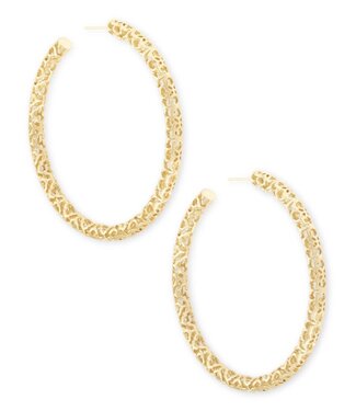 KENDRA SCOTT Maggie Hoop Earrings