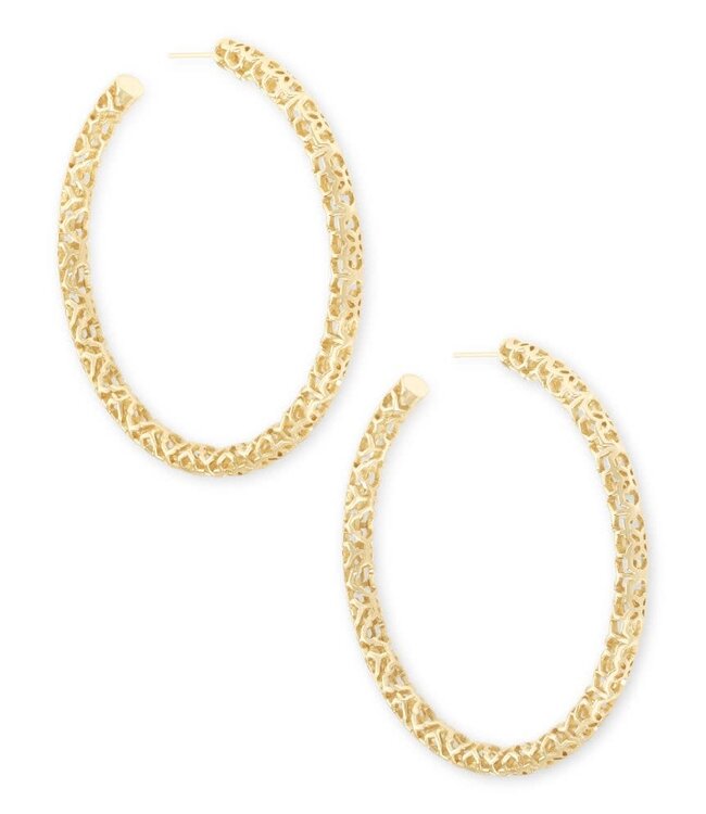KENDRA SCOTT Maggie Hoop Earrings