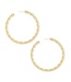 KENDRA SCOTT Maggie Hoop Earrings