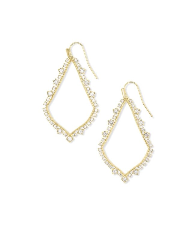 KENDRA SCOTT Sophee Crystal Open Frame Earrings