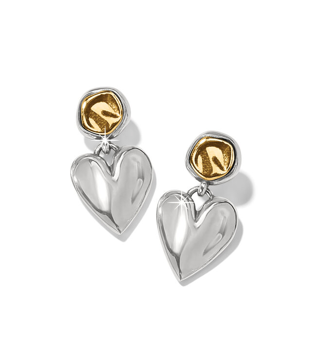 BRIGHTON Cascade Heart Post Earrings