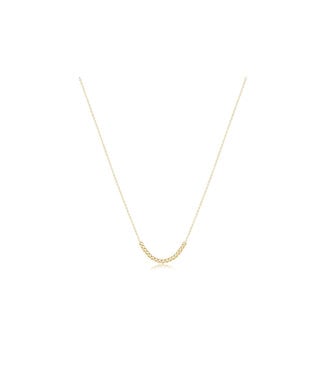 ENEWTON 16" Necklace Gold Classic Beaded Bliss - 2.5mm Gold