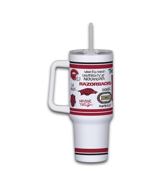 40 Oz Ark Tumbler With Handle