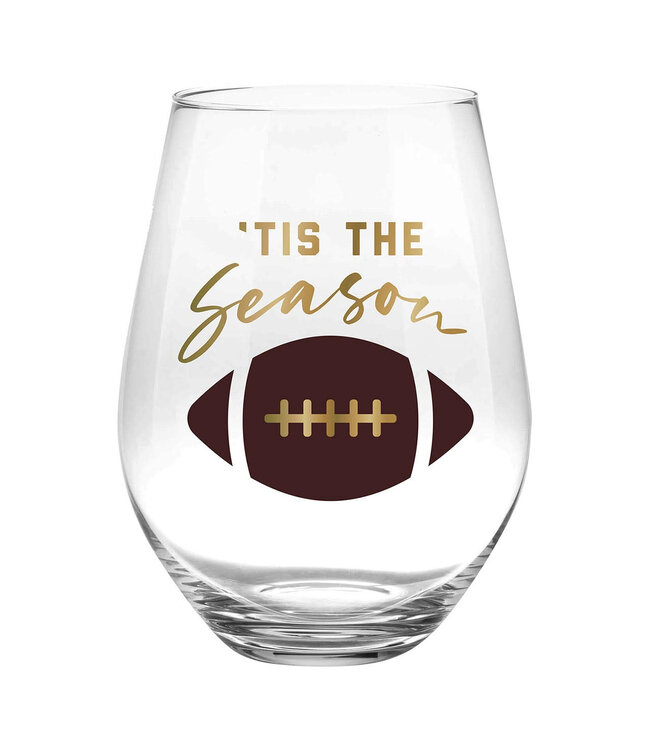 Jumbo Wine Glass - Tis the Season