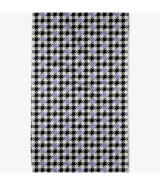GEOMETRY Everyday Tea Towels Lilac Houndstooth