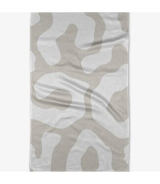 GEOMETRY Everyday Tea Towels Off White