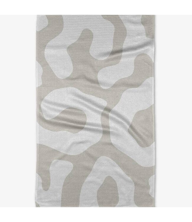 GEOMETRY Everyday Tea Towels Off White