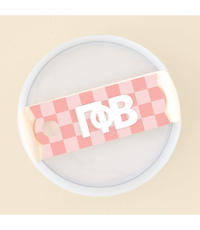 Sorority Tumbler Lid Tag