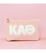 Sorority Teddy Letter Pouch Blush
