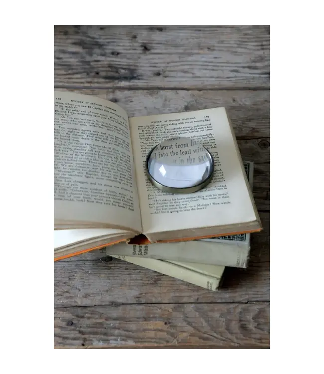 Paperweight/Magnifying Glass