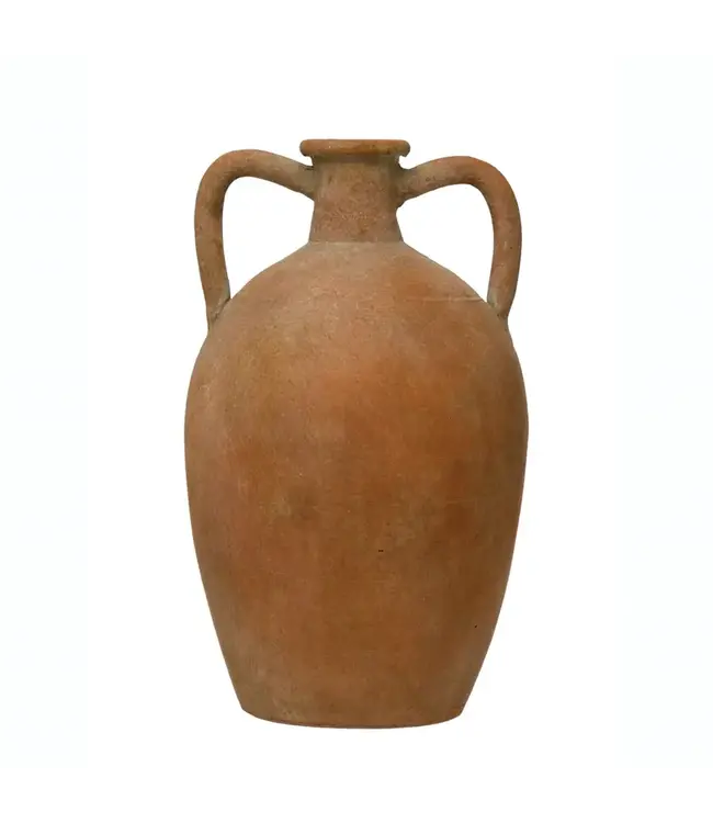 Terra-cotta Urn with Handles