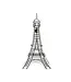 Hand-Painted Stoneware Bisque Eiffel Tower Vase
